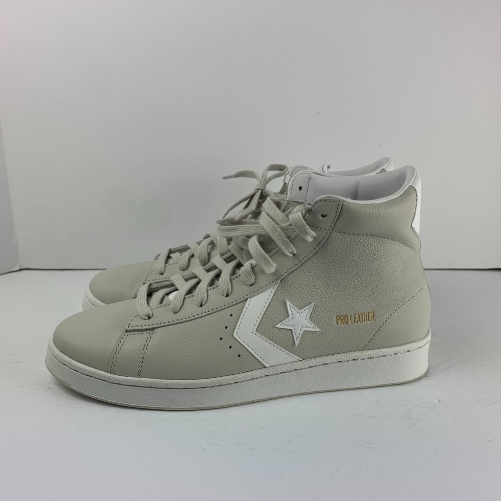 Converse Pro Leather Grey Suede White One Star - Picture 3 of 12